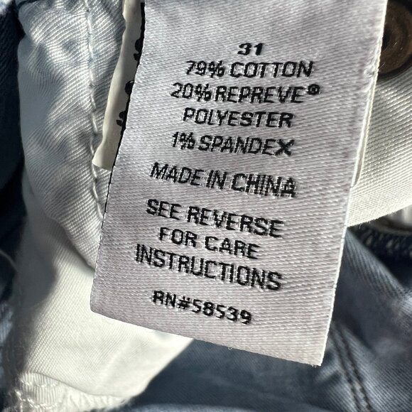 Evereve Jean Womens 32x33* The Ever Trouser High Rise Wide Leg Blue Denim Tag 31 - Picture 8 of 16